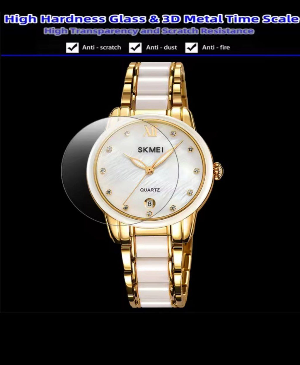 Montre à quartz pour femme SKMEI